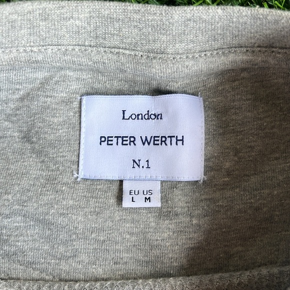 PETER WERTH LONDON Gray Men’s Tee size large - Picture 4 of 7